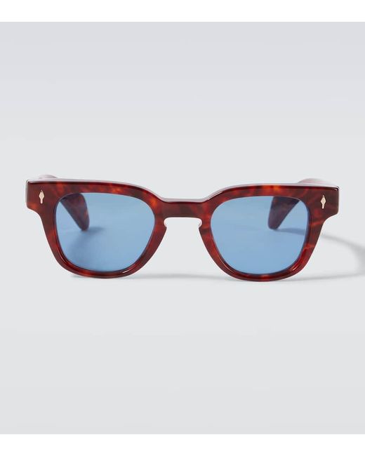 Jacques Marie Mage Blue Julien Square Sunglasses for men