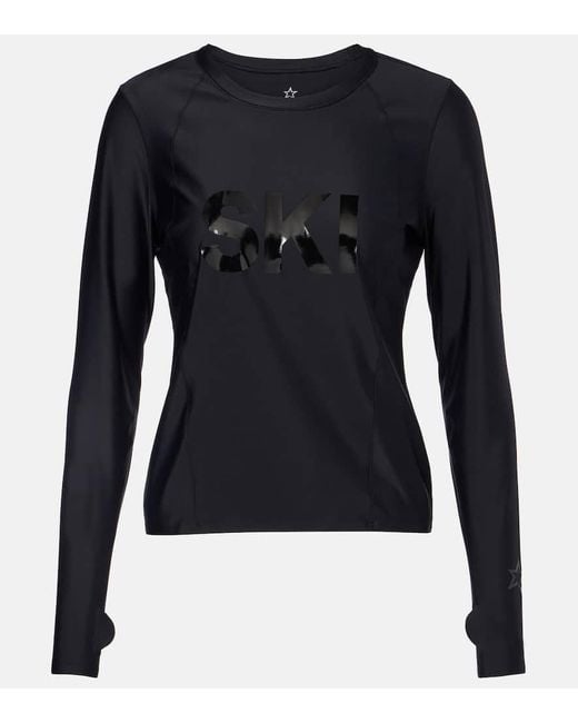 Perfect Moment Blue Ski Crew Ski Top