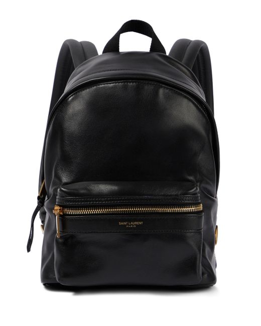 saint laurent black backpack