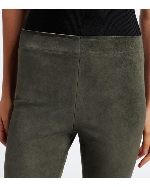 Stouls Gray Jp Twenty Leather Leggings