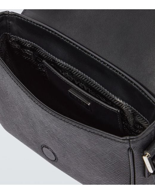 Prada Crossbody Bag Aus Saffiano-Leder in Black für Herren