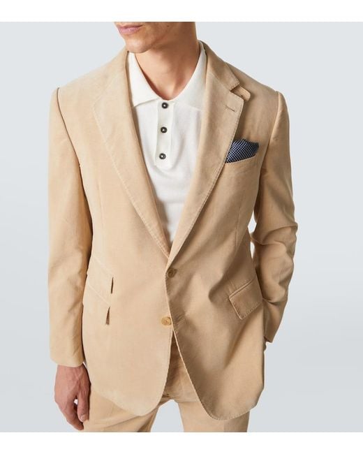 Ralph Lauren Natural Cotton Corduroy Blazer for men