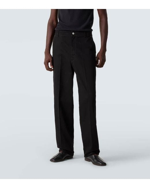 Lemaire Mid-Rise Barrel Jeans Maxi in Black für Herren