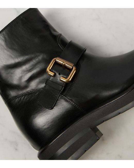 Chloé Black Stiefel