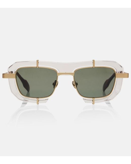 J.W. Anderson Brown Rectangular Sunglasses