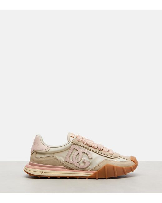 Dolce & Gabbana Pink Dolce & Gabbana Dg Athletic Sneakers