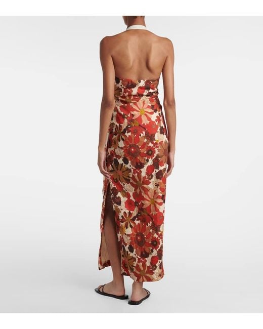 Abito Midi Castella di Sir in Red