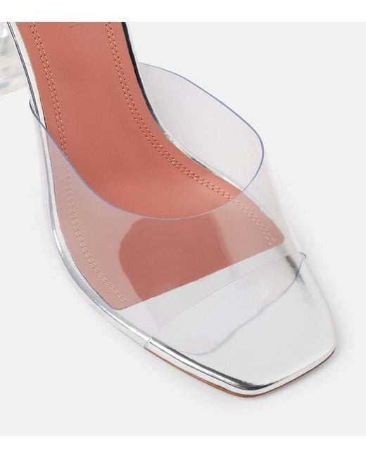 AMINA MUADDI Multicolor Lupita 95 Pvc Mules