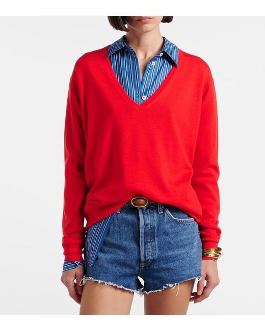 Agolde Blue Ridley Denim Shorts
