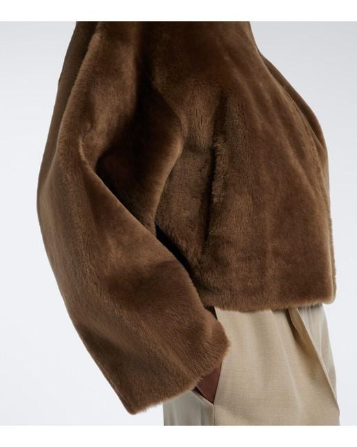 Arma Brown Indy Reversible Shearling Jacket
