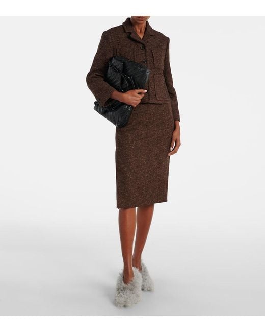 Escarpins Musa En Shearling Gucci en coloris White