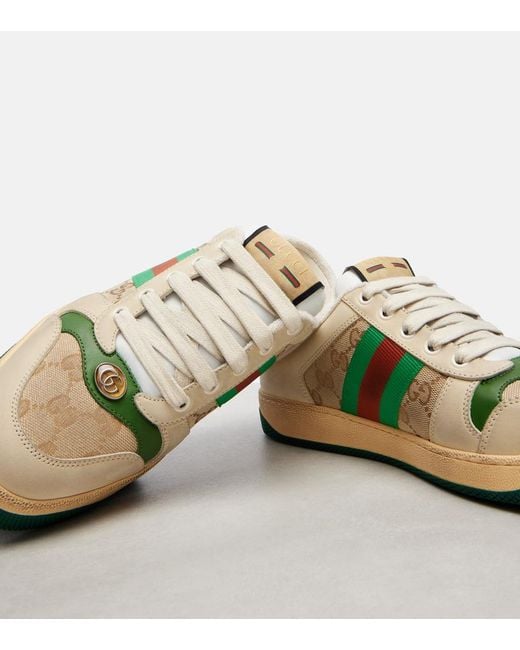 Gucci Natural Screener Mule, Uk