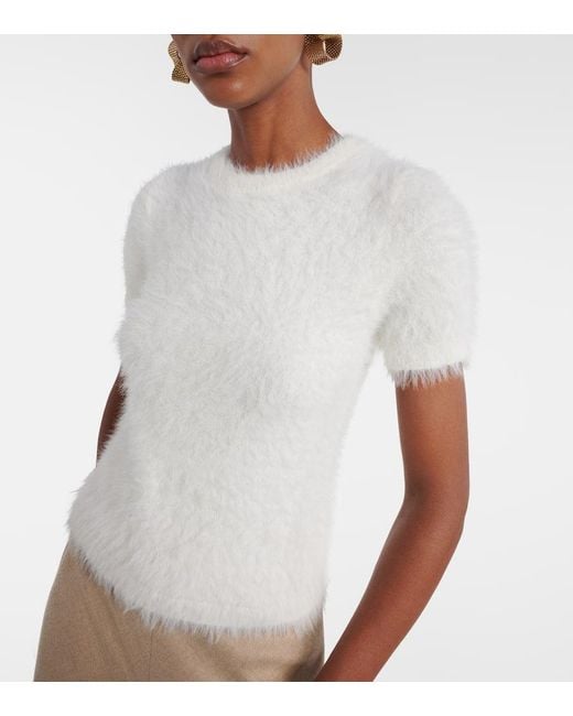 Velvet White Kit Top