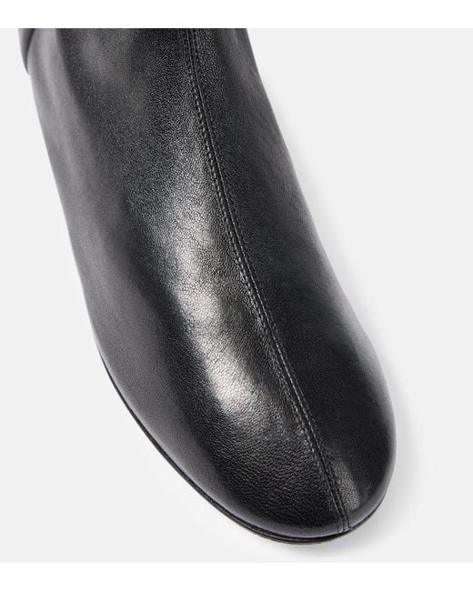 Co. Black Leather Knee-High Boots