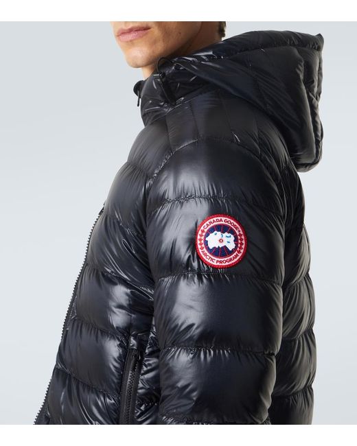 Canada Goose Black Crofton Down Jacket for men