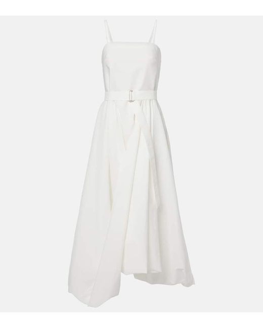 Abito Midi di Brunello Cucinelli in White