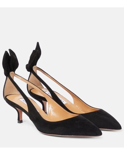 Aquazzura Black With Heel