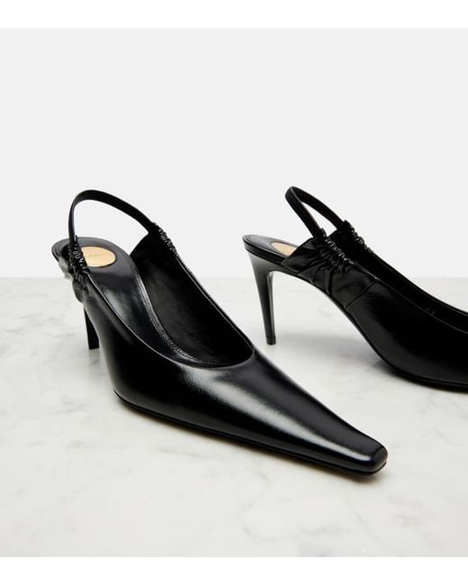 Pumps Slingback di Saint Laurent in Black