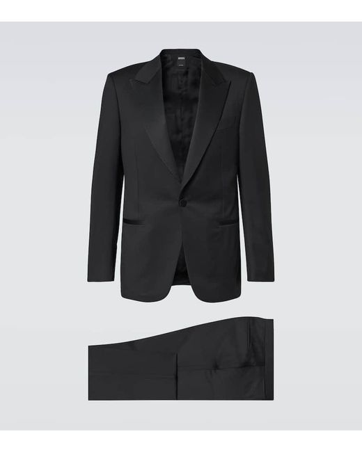 Costume Multiseason En Laine Zegna pour homme en coloris Black