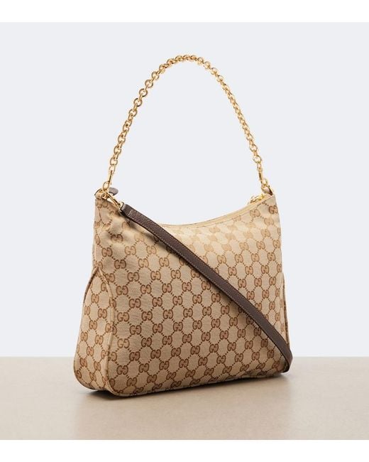 Gucci Natural Lady Lunetta Chain Medium Shoulder Bag