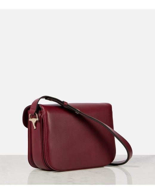 Gucci Purple Horsebit 1955 Medium Shoulder Bag