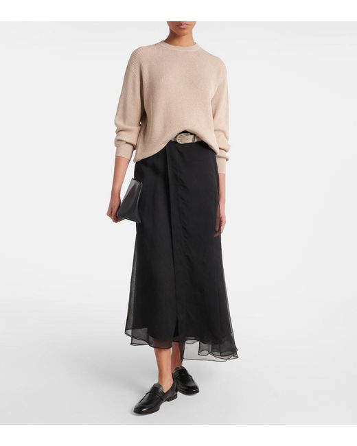 Pullover di Brunello Cucinelli in Natural