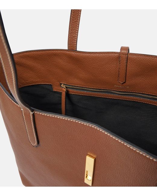 DeMellier London Brown Tokyo Leather Tote Bag