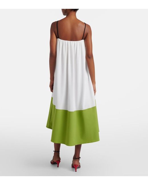 Proenza Schouler White Label Saria Crepe Jersey Midi Dress