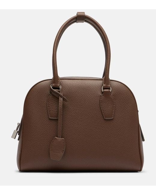 The Row Brown Tote India 10 Small Aus Leder