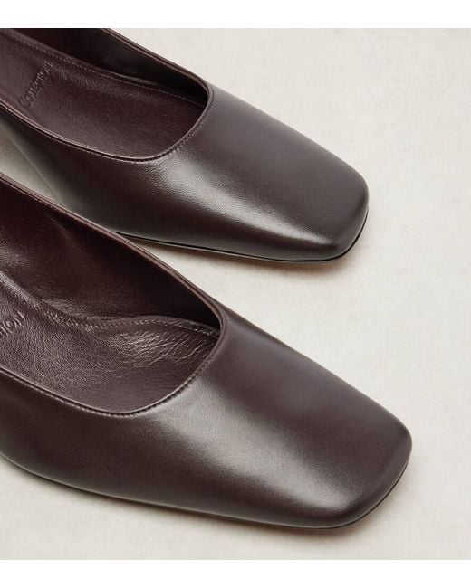 Calvin Klein Brown Pumps Anna Aus Leder