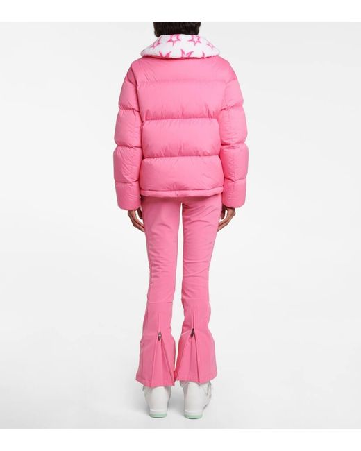 Perfect Moment Pink Jojo Quilted Ski Jacket