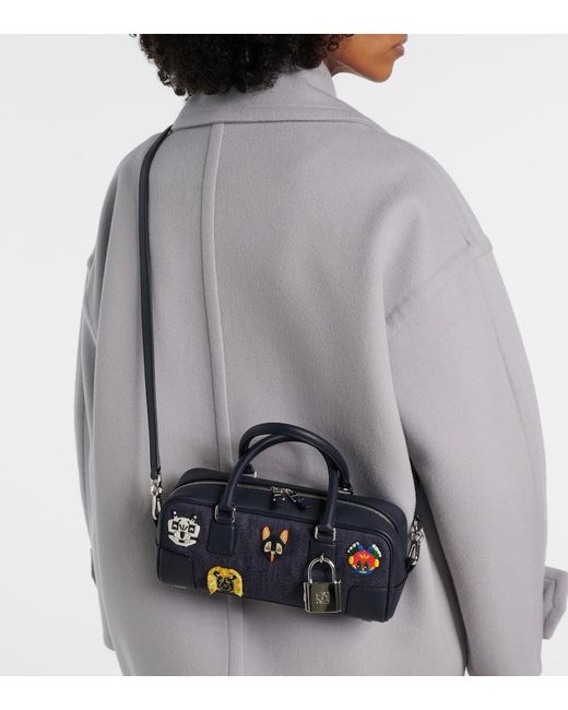 Loewe Blue X Louis Wain Henkeltasche Amazona 23 Short