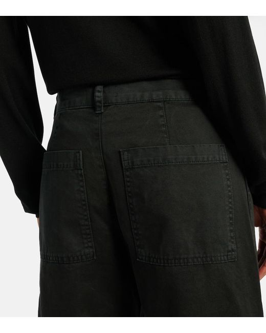 Velvet Black Hose Brylie Aus Baumwoll-Twill