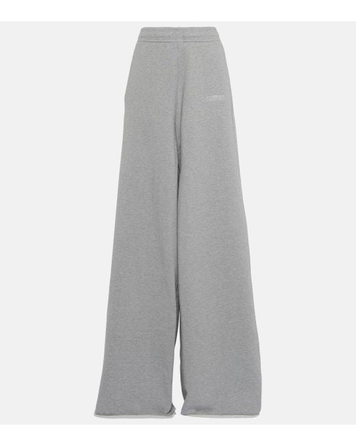 Pantalon de survetement en coton melange Vetements en coloris Gray