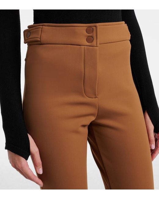 CORDOVA Brown St. Moritz Flared Ski Pants