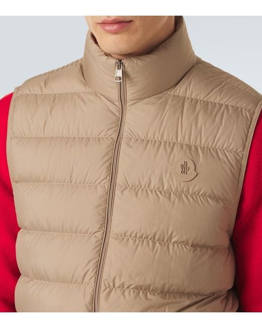 Moncler Natural Treompan Down Vest for men