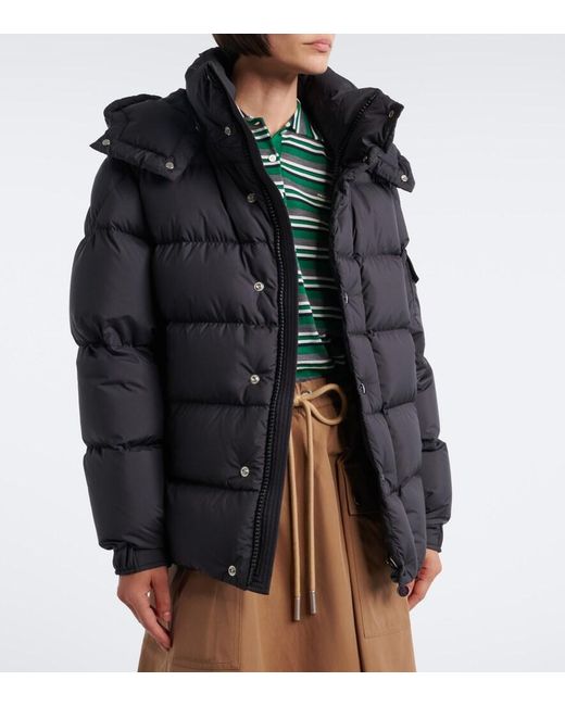 Moncler Black Maya 70 Hooded Down Jacket