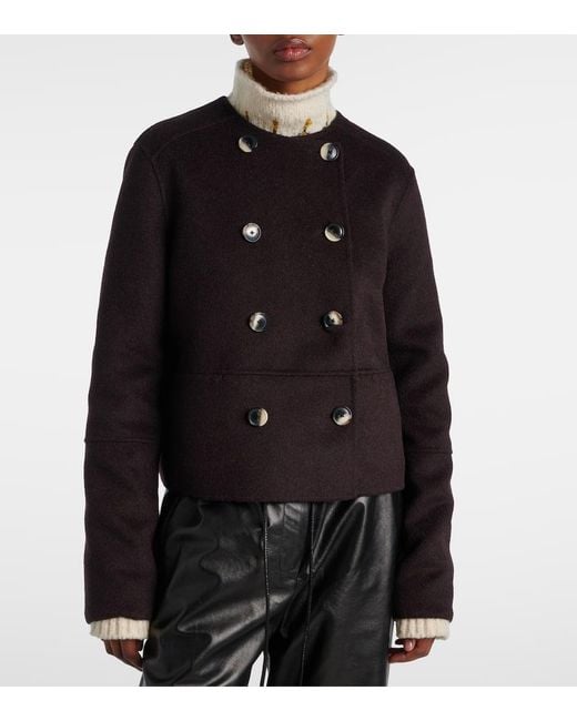 Proenza Schouler Black Label Courtney Wool-Blend Jacket
