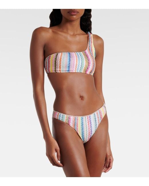 Missoni White Zigzag Bikini