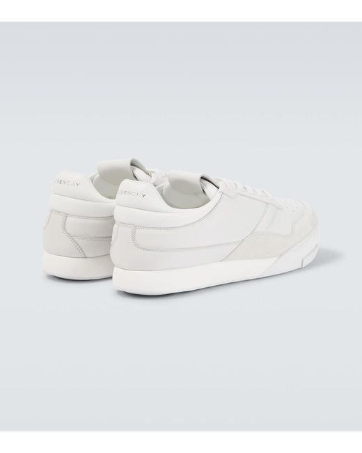 Baskets Yard Court En Cuir Givenchy pour homme en coloris White