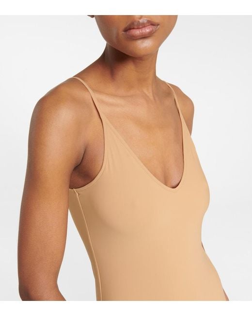 Jil Sander Brown Jersey Bodysuit