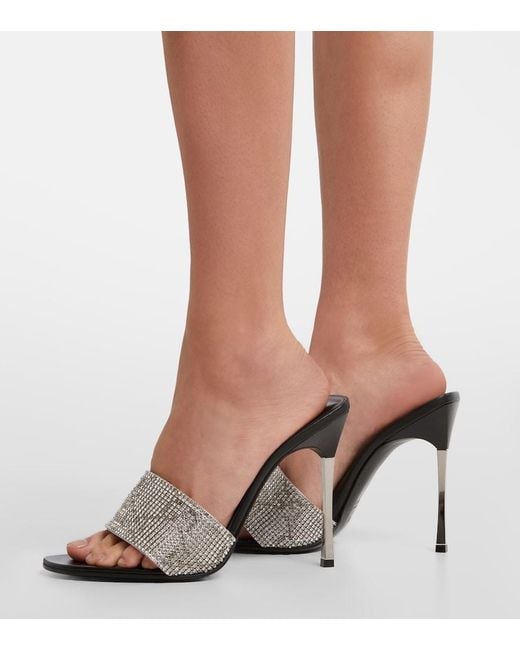 Mules Bombshell 120 di Gucci in Gray