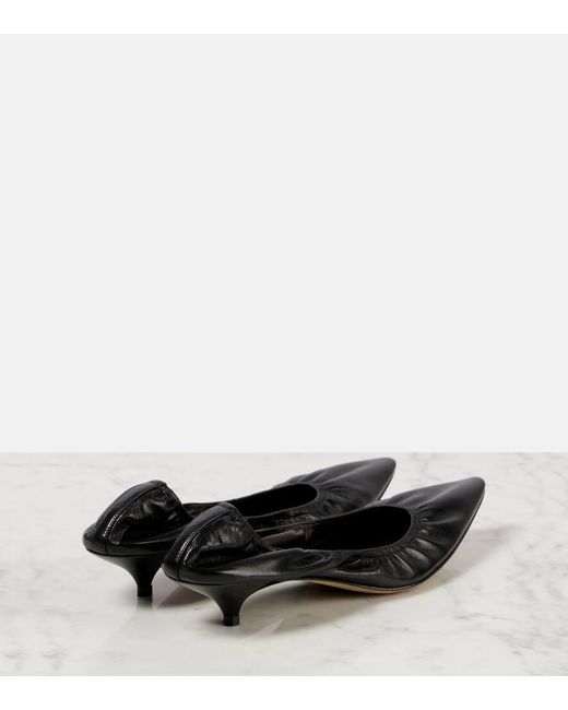 The Row Black Pumps Liisa Aus Leder
