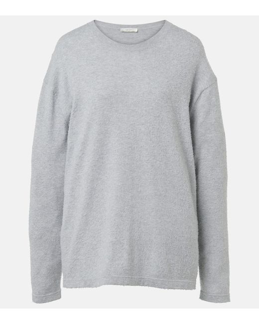 The Row Gray Oversize-Sweatshirt Kabira Aus Baumwolle