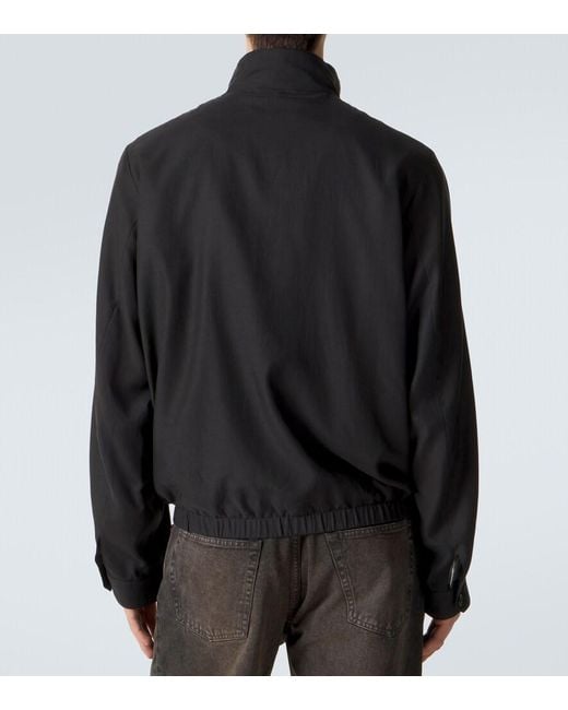 Our Legacy Black Casino Jacket for men