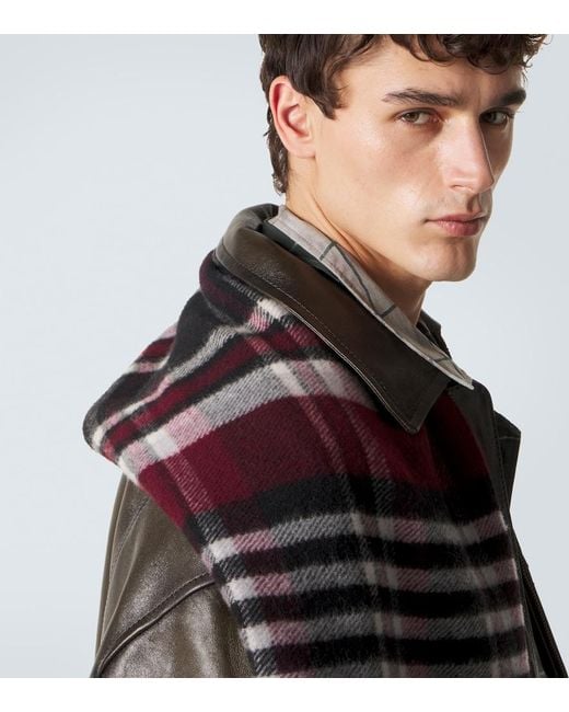 Sciarpa di Acne in Black da Uomo