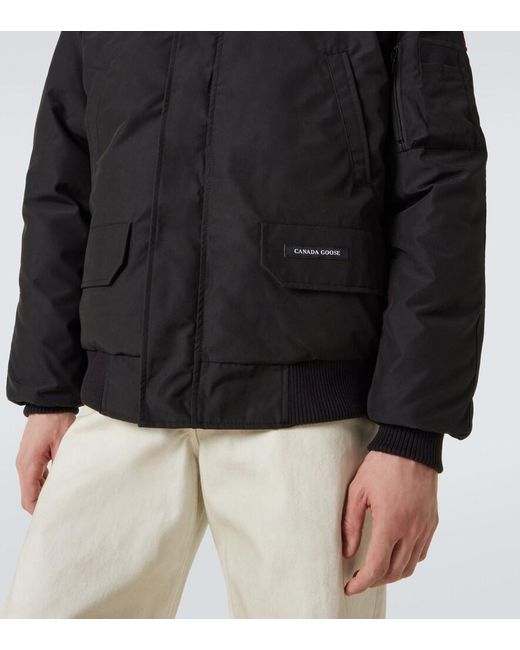 Canada Goose Black Chilliwack Down Jacket for men