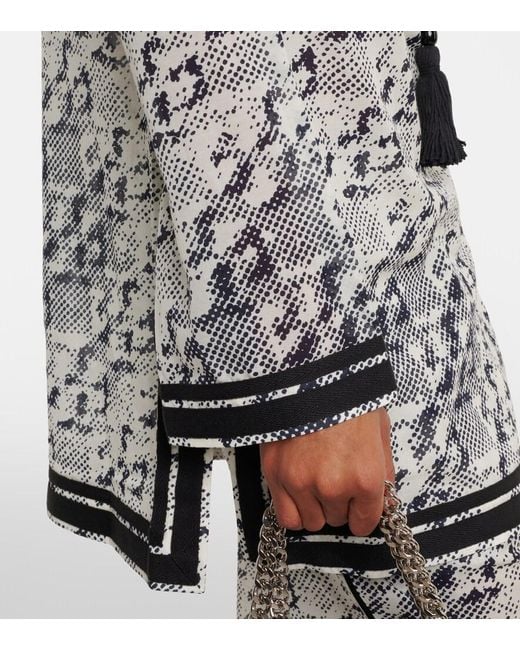 Tunics Tory Burch de color Gray