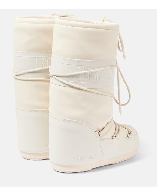 Moon Boot Natural Icon Rubber Snow Boots