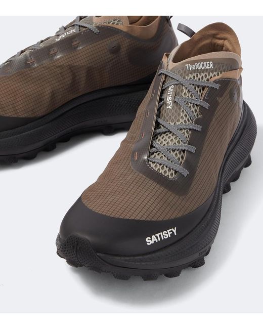 Satisfy Brown Therocker Running Shoes for men
